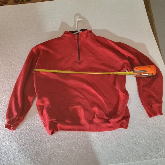 Men's White Mountain Trader Pullover, Red, Size XL - Picture 1 of 7